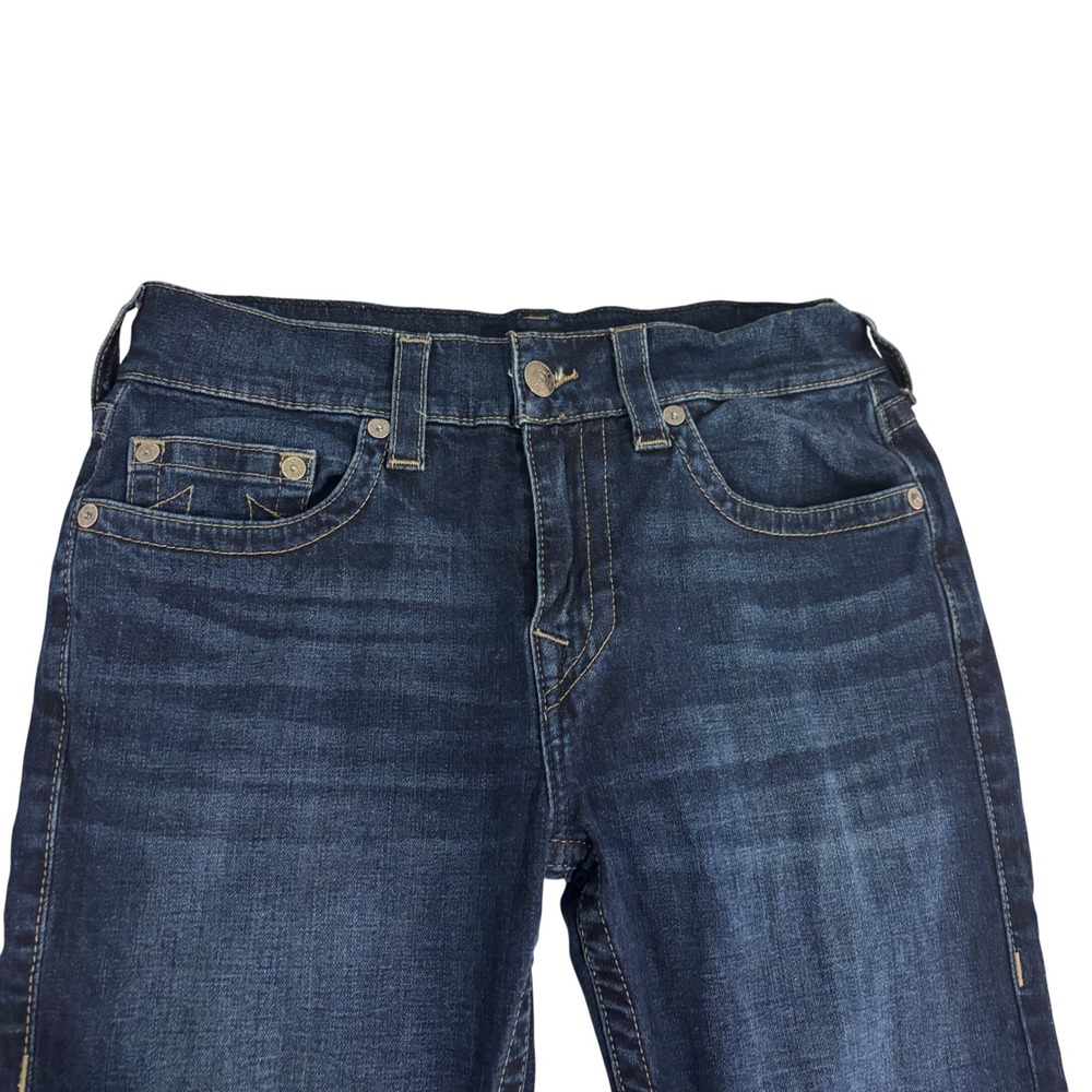 True Religion Rocco Relaxed Skinny Jeans Mens 32x32 Horseshoe Pockets Stretch